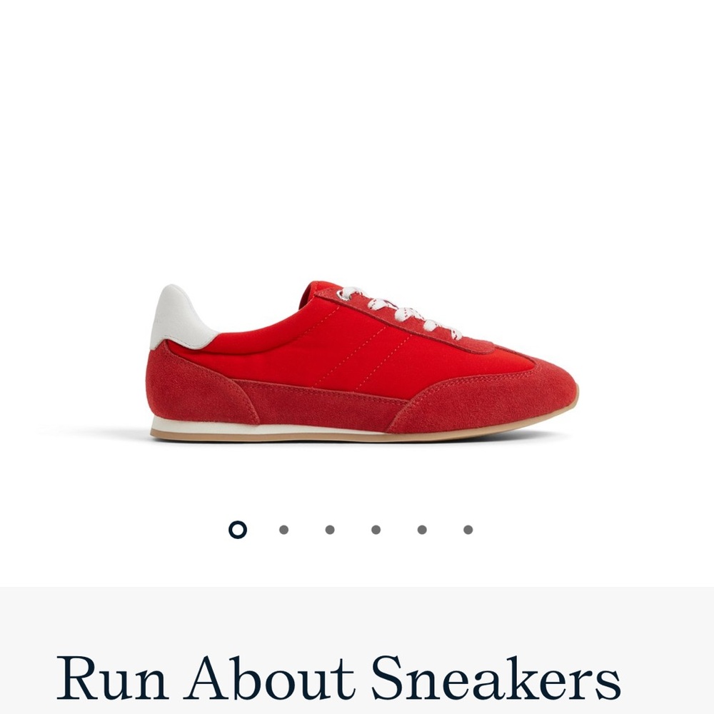 Sperry Red and White Sneakers Vibrant Casual Style